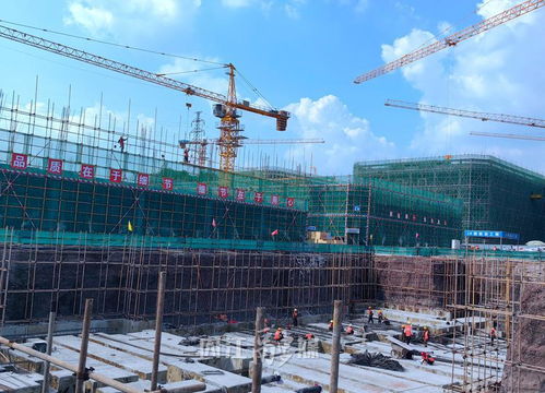 拉練印象 內江重點項目建設現場 熱氣騰騰